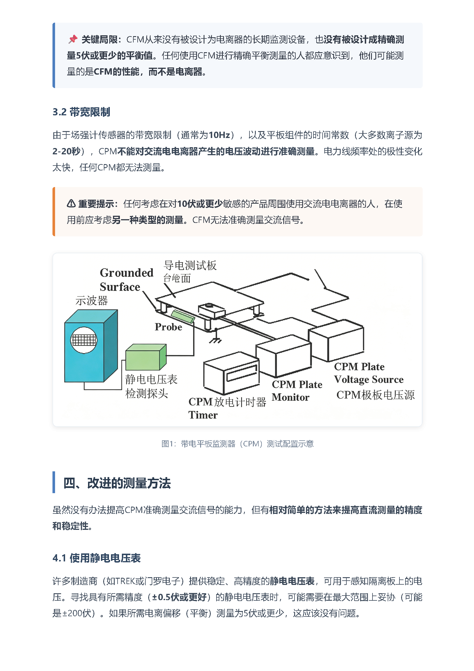 离子发生器测量——静态敏感应用中的关键保护 页面 2